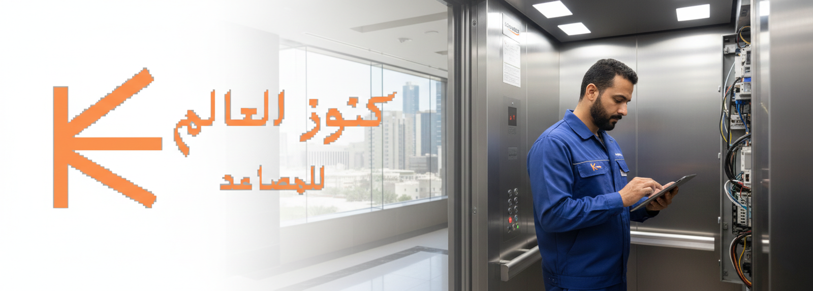 صيانة مصاعد شندلر بالرياض: الجودة التي تصنع الفارق مع شركة كنوز العالم