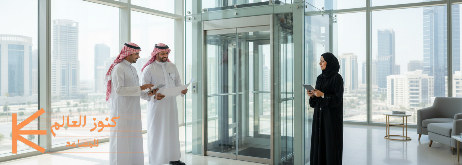 شركة صيانة مصاعد موثوقة بالرياض – شركة كنوز العالم الخيار الأول للثقة والجودة