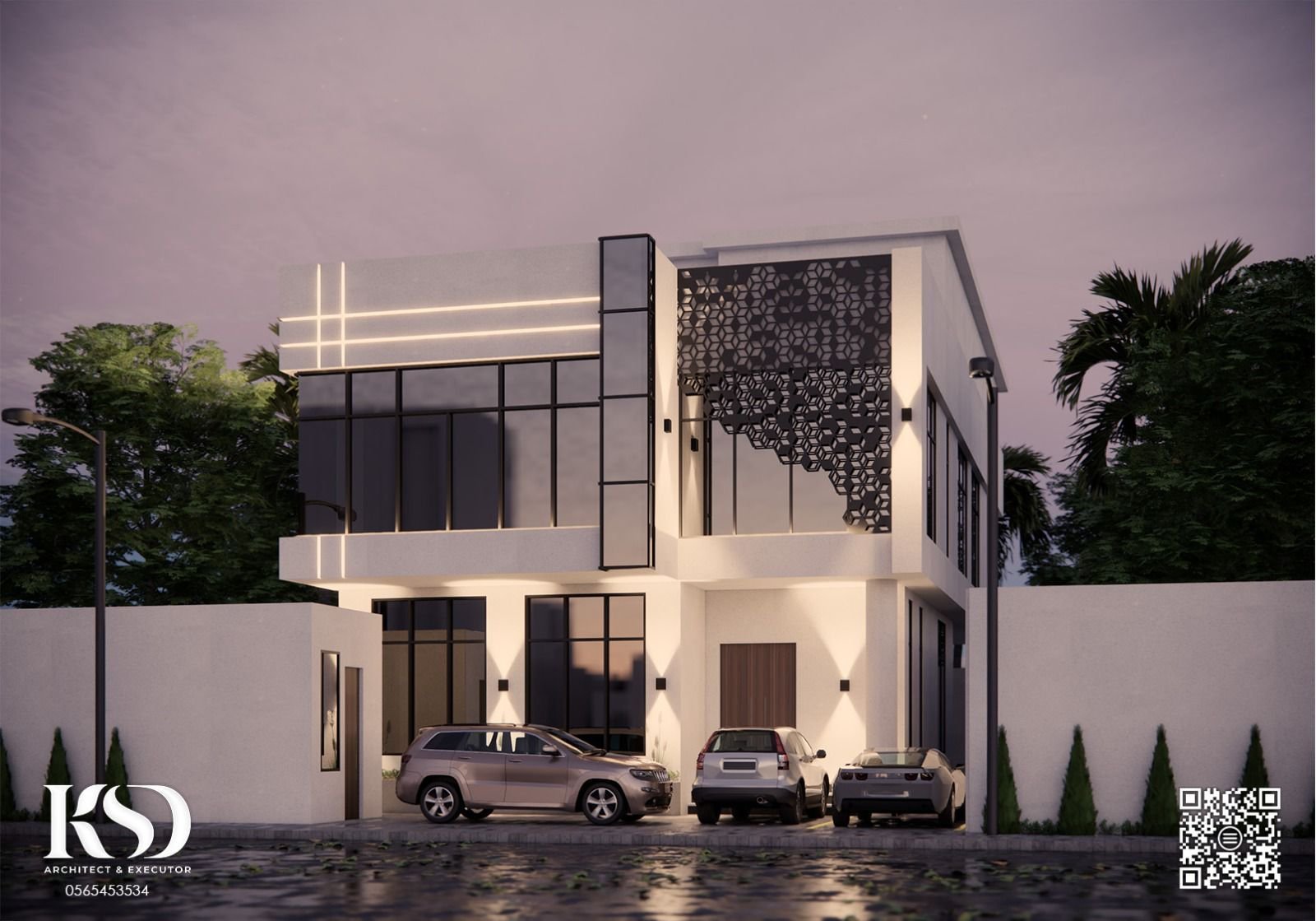 عمارة شركة تنامي العقارية — حي الأندلس — مصاعد بالرياض
