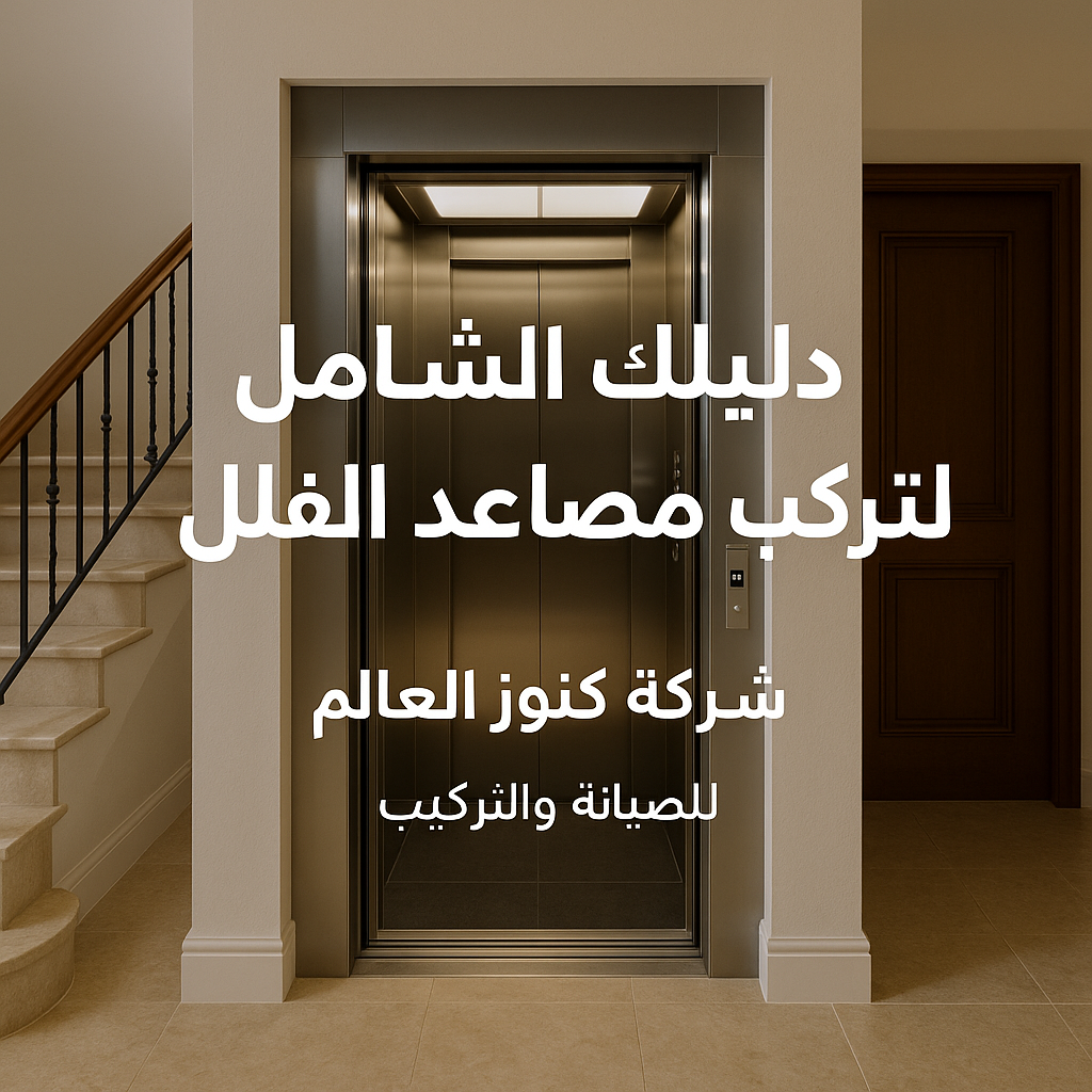 دليلك الشامل لتركيب مصاعد الفلل