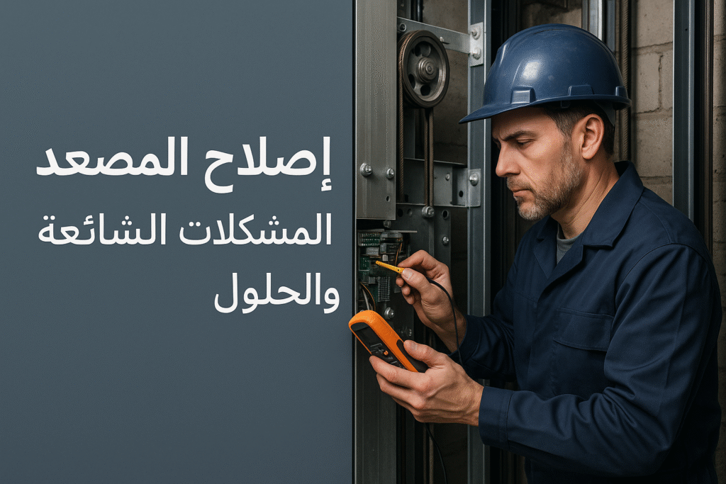 إصلاح المصعد: المشكلات الشائعة والحلول