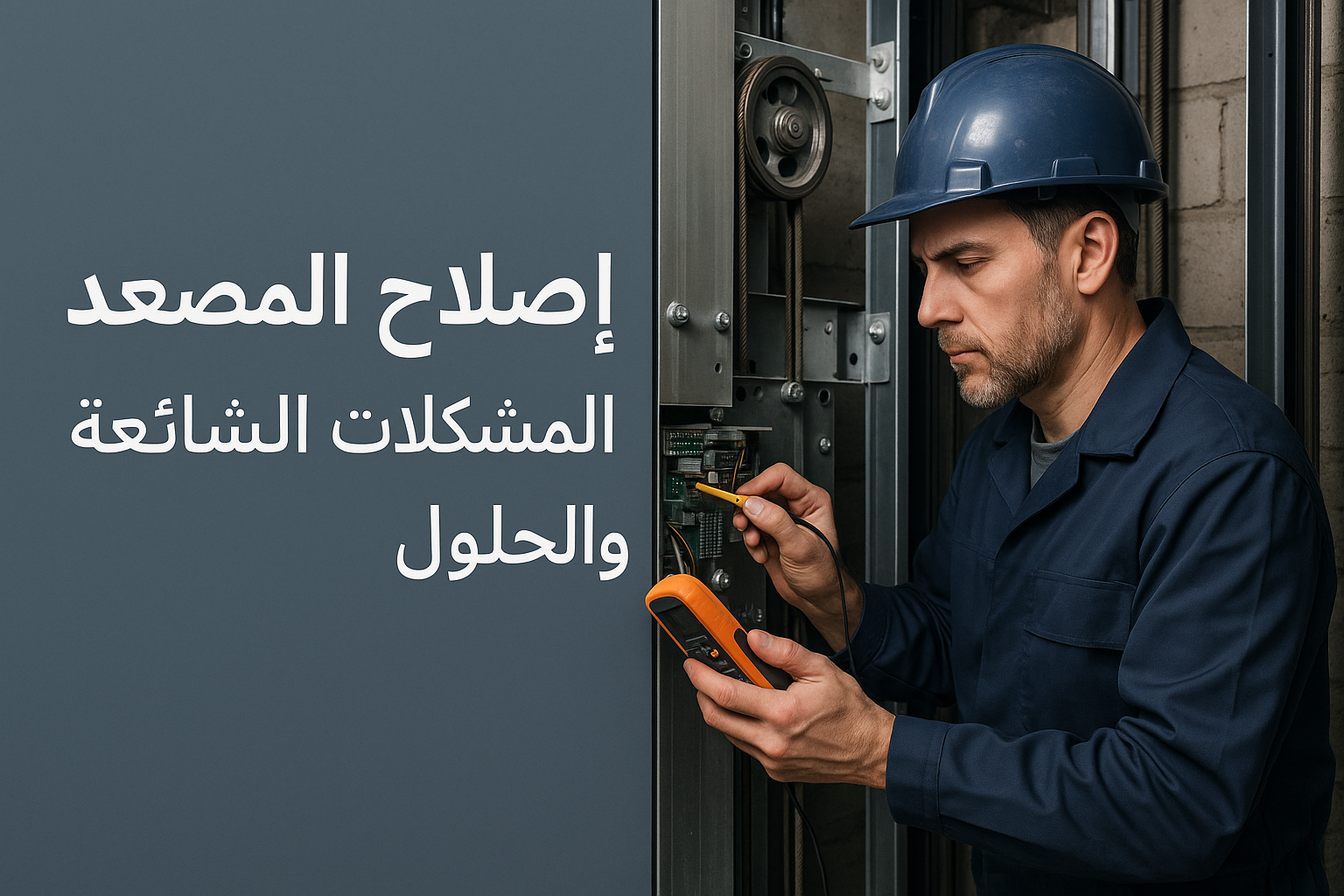 إصلاح المصعد: المشكلات الشائعة والحلول