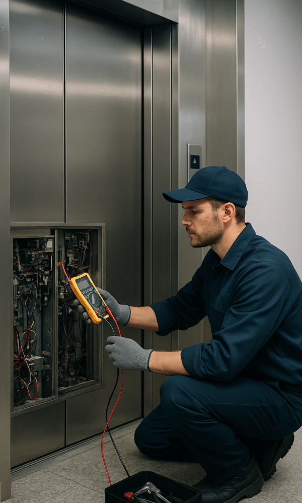 صيانة دورية للمصاعد