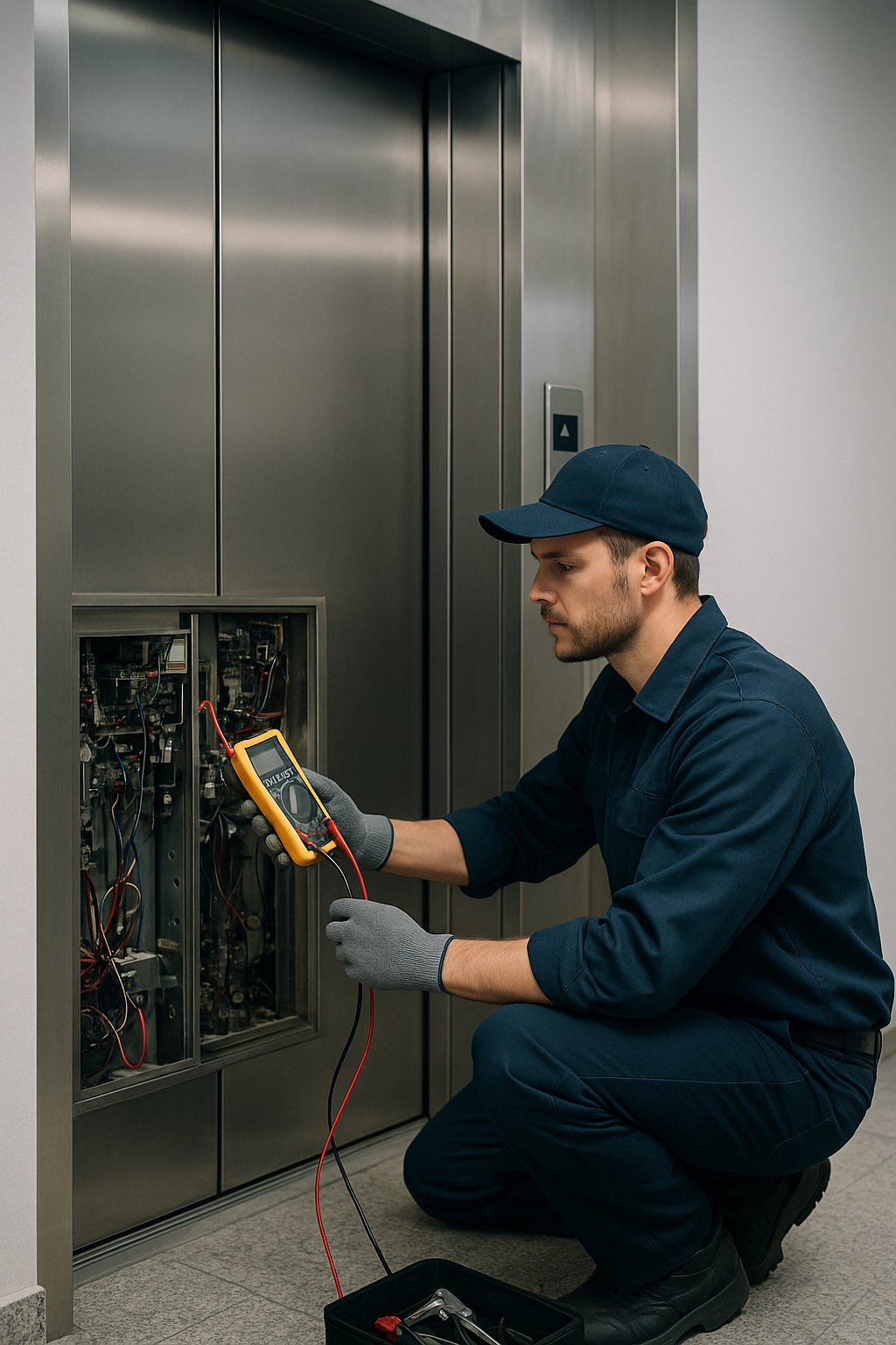 صيانة دورية للمصاعد