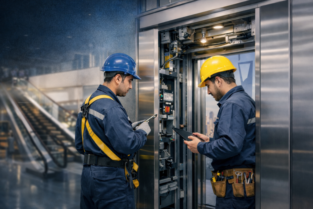 صيانة مصاعد حديثة بالرياض