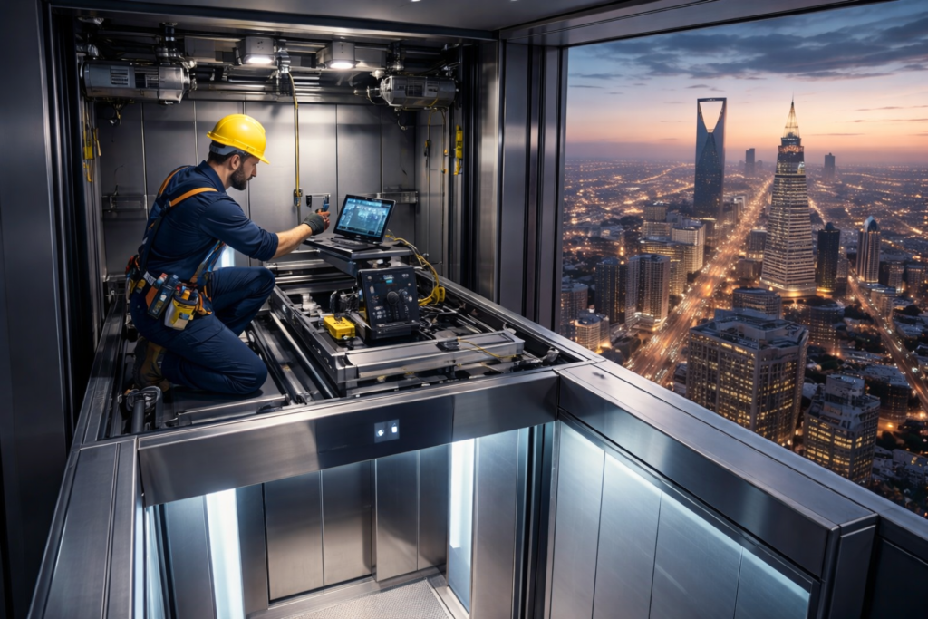 صيانة مصاعد حديثة بالرياض
