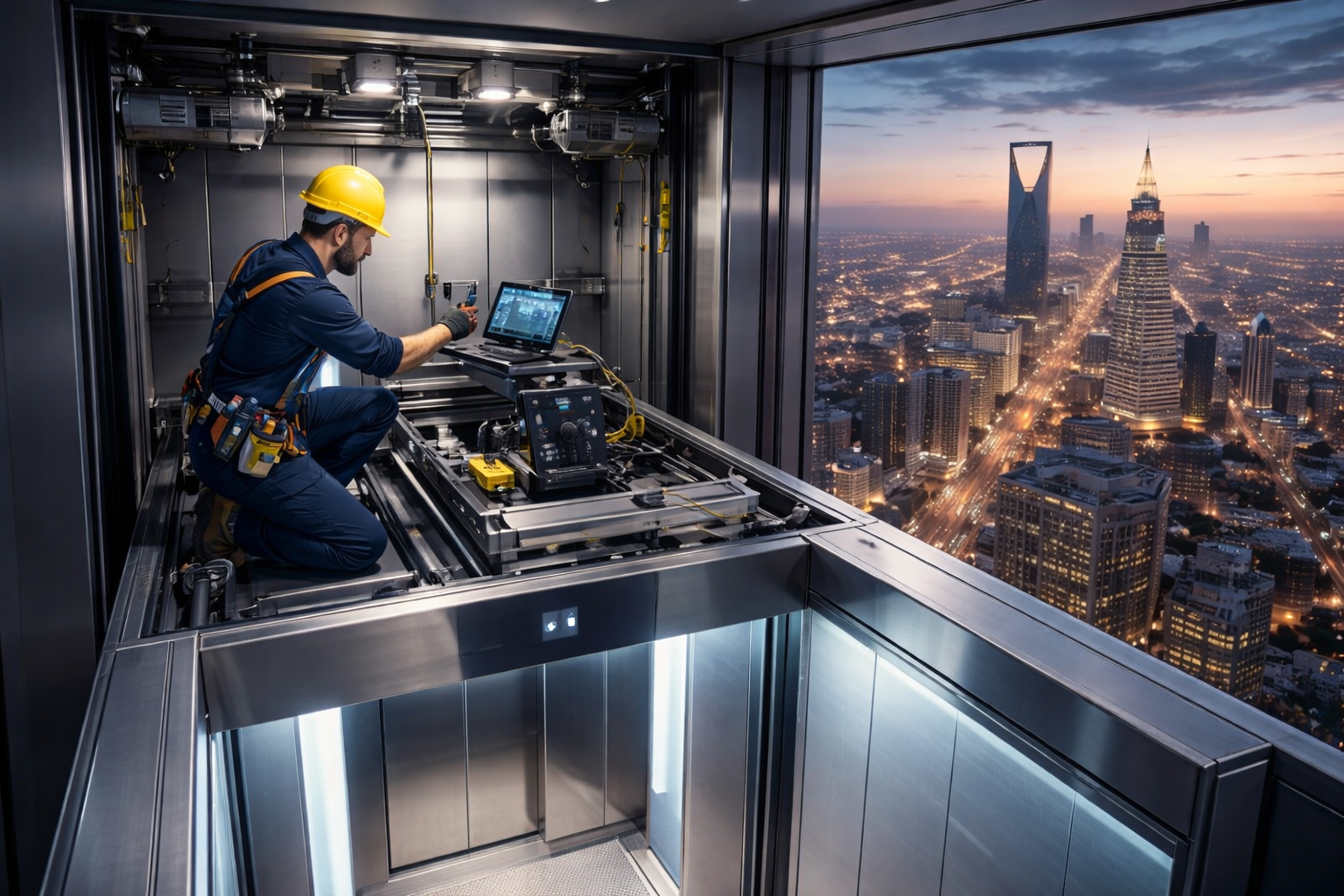 صيانة مصاعد حديثة بالرياض