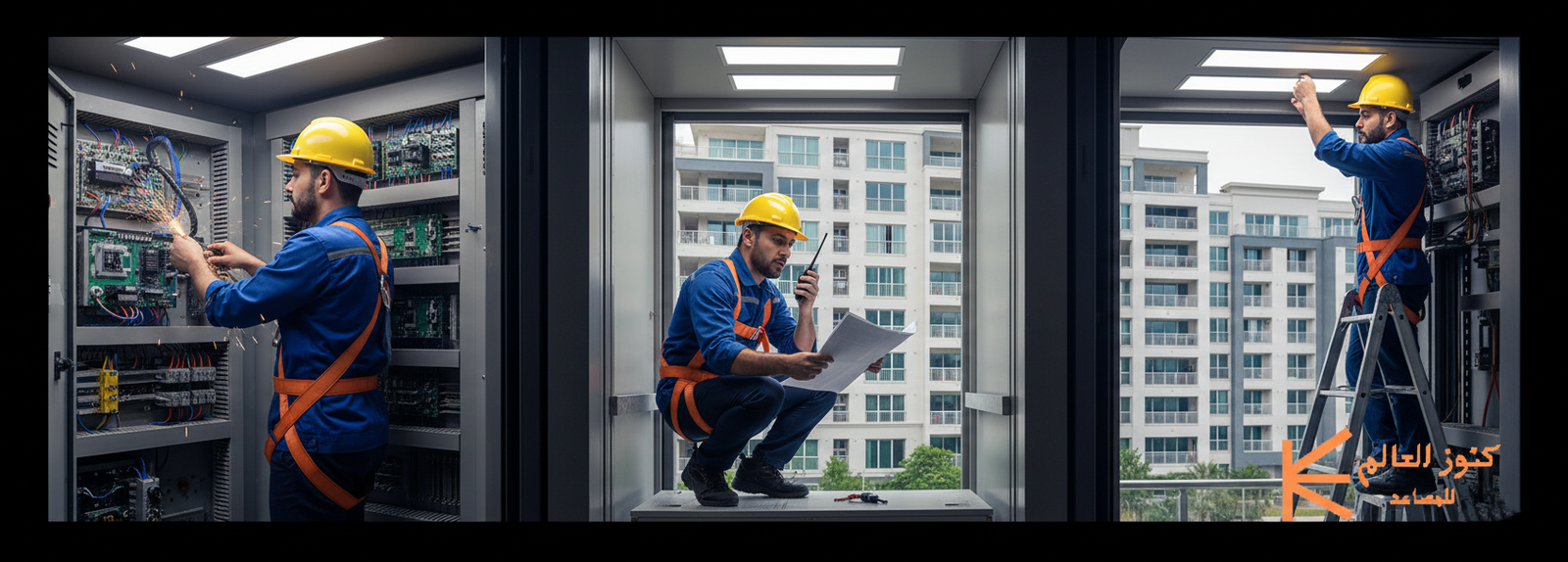 صيانة مصاعد سكنية