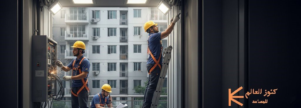 صيانة مصاعد سكنية