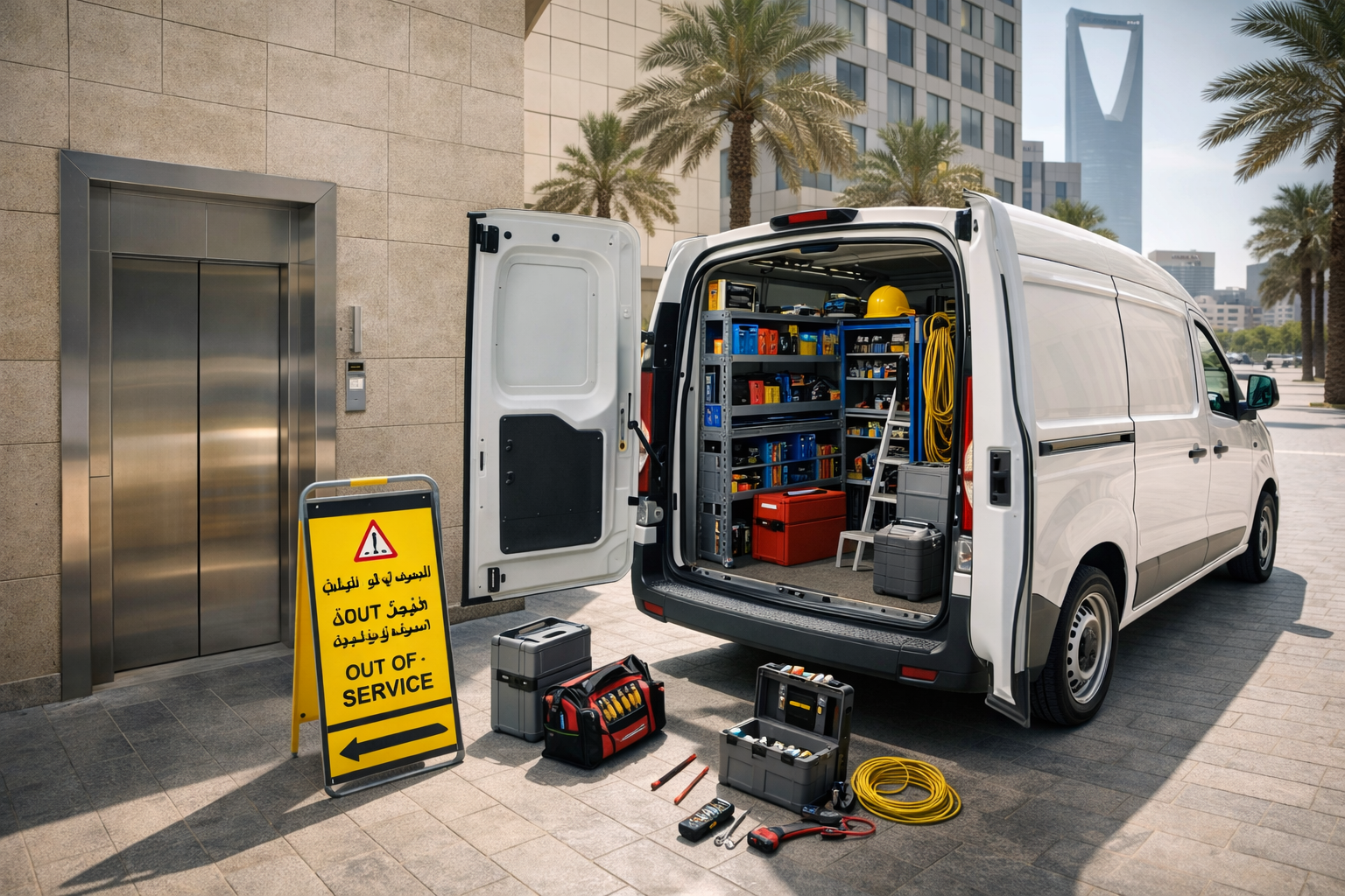 خدمة صيانة مصاعد بالرياض