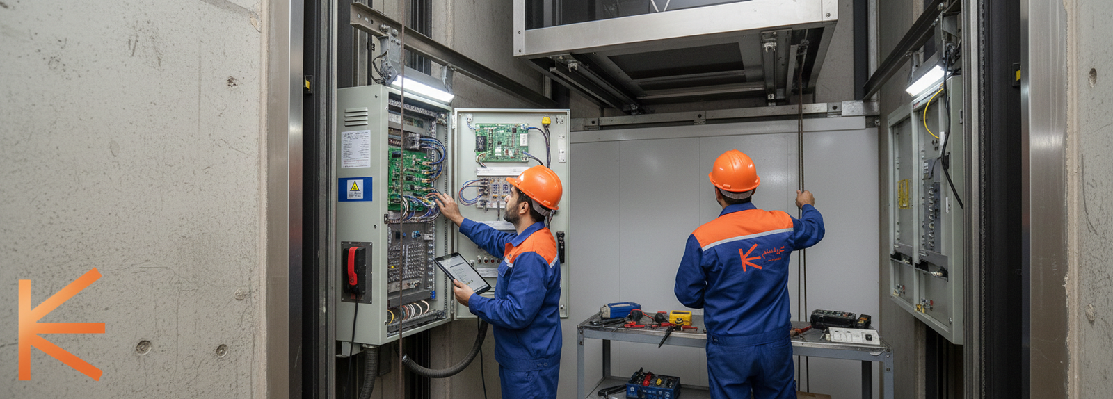 صيانة المصعد