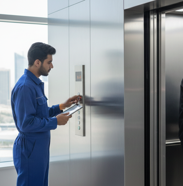 المصعد لا يستجيب للأزرار بالرياض