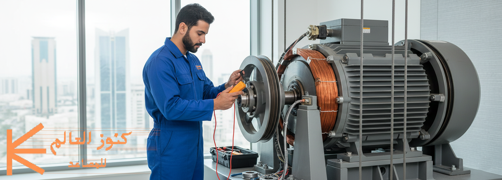 صيانة موتور المصعد بالرياض