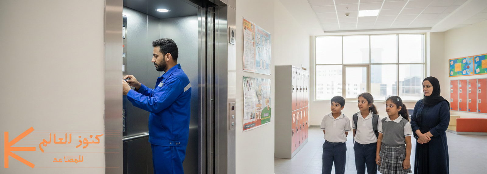 صيانة مصاعد مدارس بالرياض
