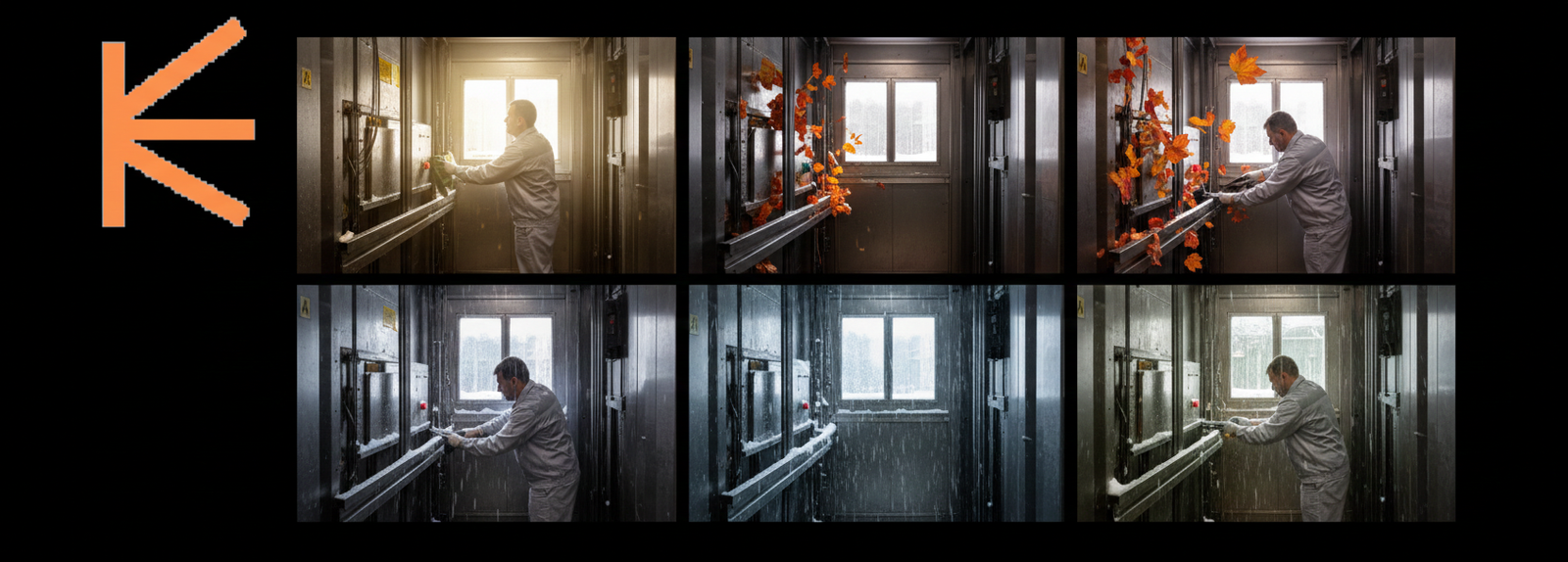 صيانة المصاعد في المواسم