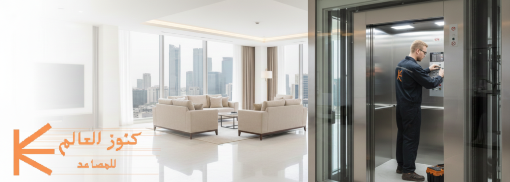 صيانة مصاعد بدون حفرة بالرياض