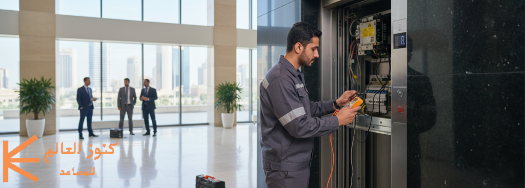 صيانة أبواب المصاعد الأوتوماتيكية بالرياض