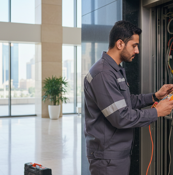 صيانة أبواب المصاعد الأوتوماتيكية بالرياض