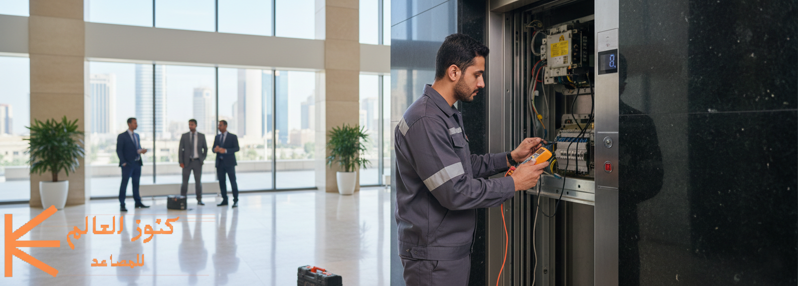 صيانة أبواب المصاعد الأوتوماتيكية بالرياض
